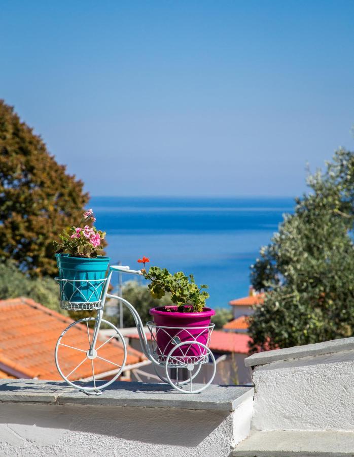 Vista Del Mare Luxury Villa Koinira Exterior photo
